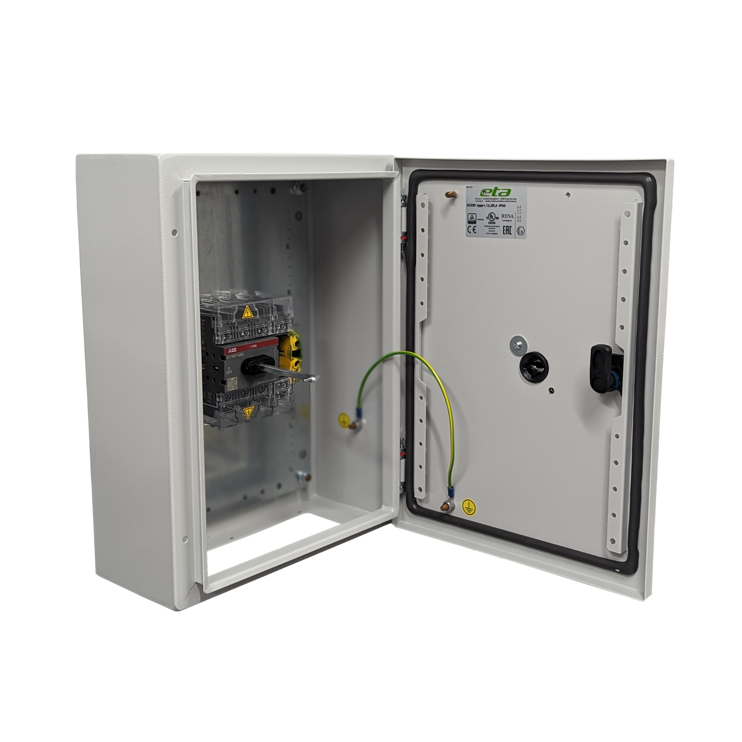 ABB 4 Pole AC Isolators Mild Steel Range