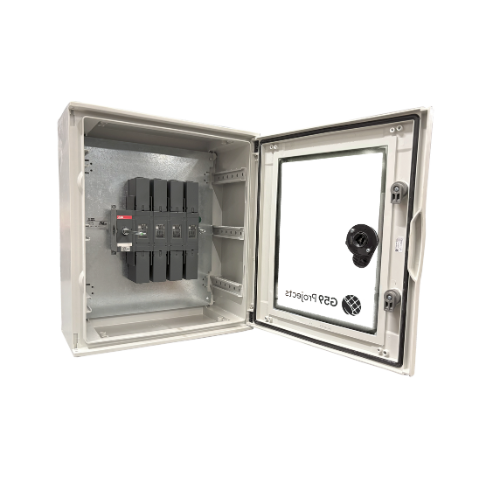 800v AC Isolators Mild Steel Range