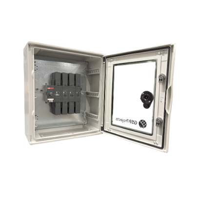800v AC Isolators Mild Steel Range
