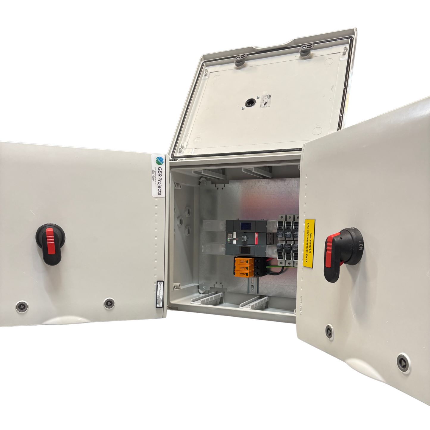 1000v DC 20-Way Combiner Box With Inbuilt Isolator