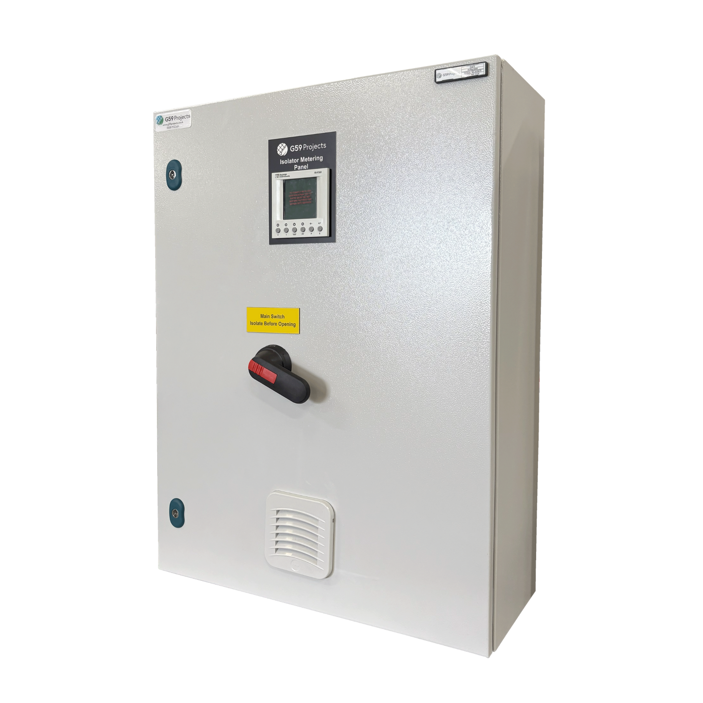 Isolator Metering Panels With Type 2+3 Surge Protection Mild Steel Range