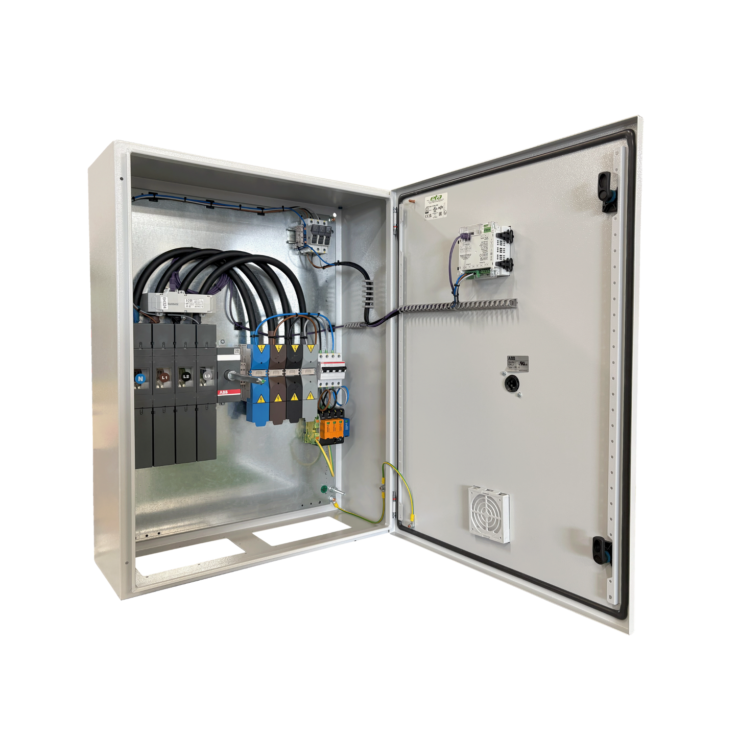 Isolator Metering Panels With Type 2+3 Surge Protection Mild Steel Range