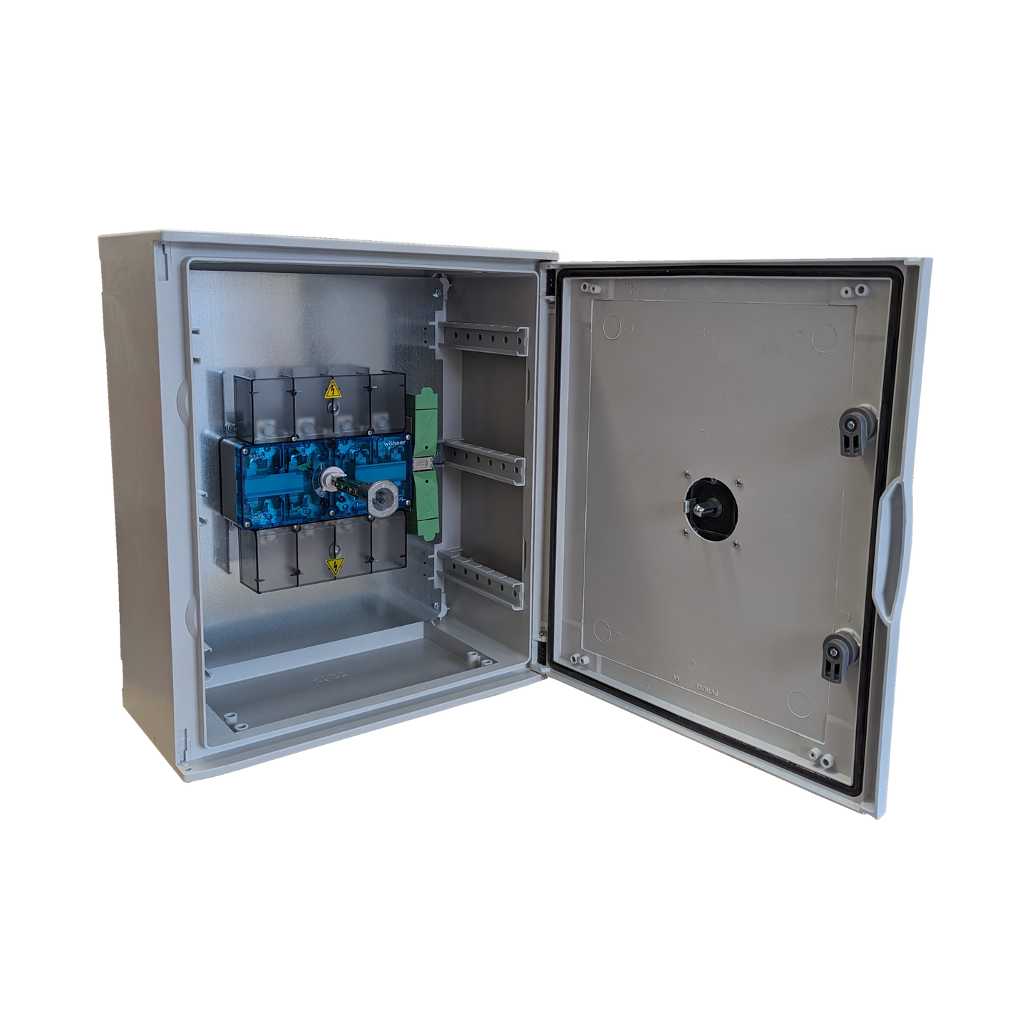 Wöhner 4 Pole AC Isolators Mild Steel Range