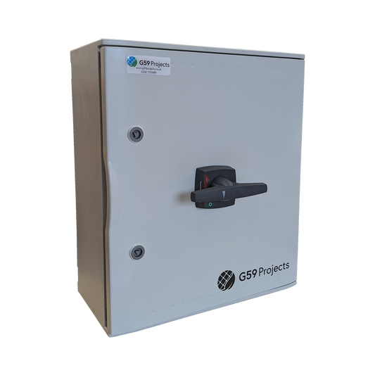 Wöhner 4 Pole AC Isolators Mild Steel Range