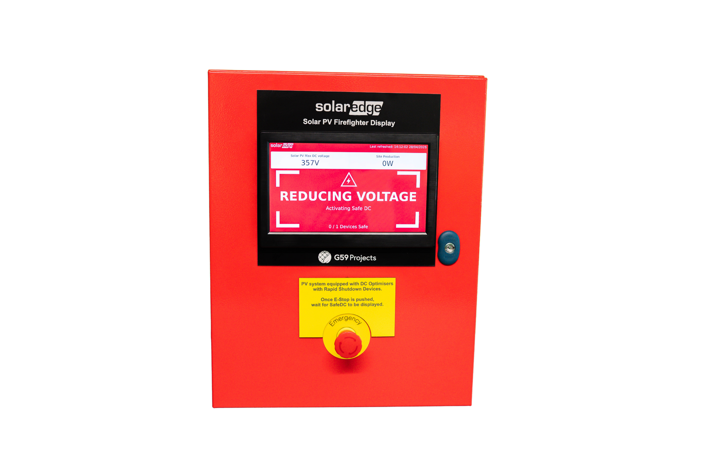 SolarEdge ONE Controller Firefighter Display