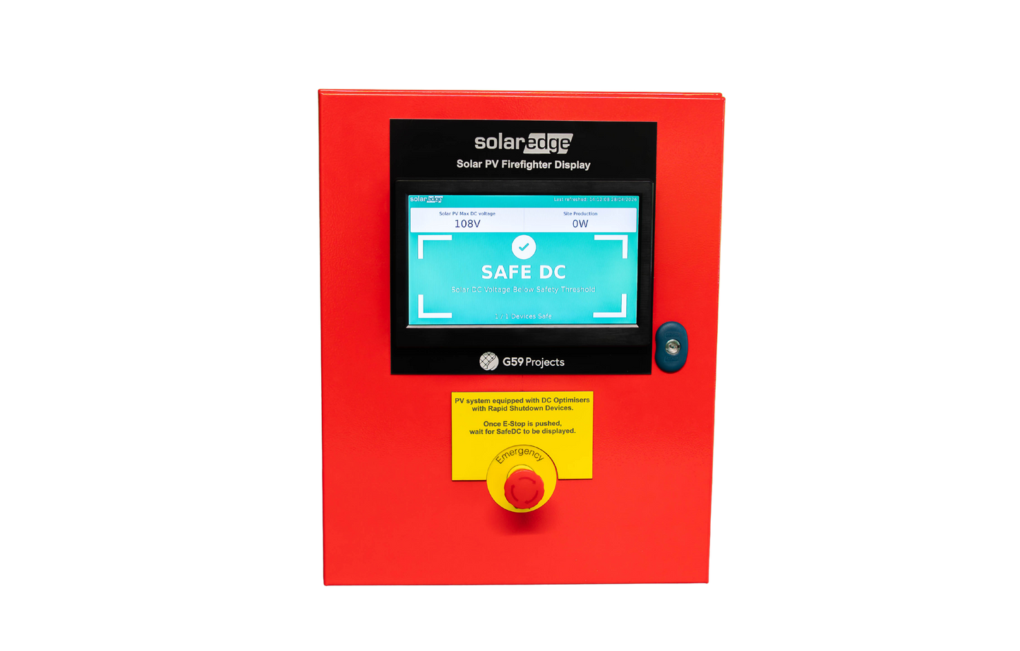 SolarEdge ONE Controller Firefighter Display